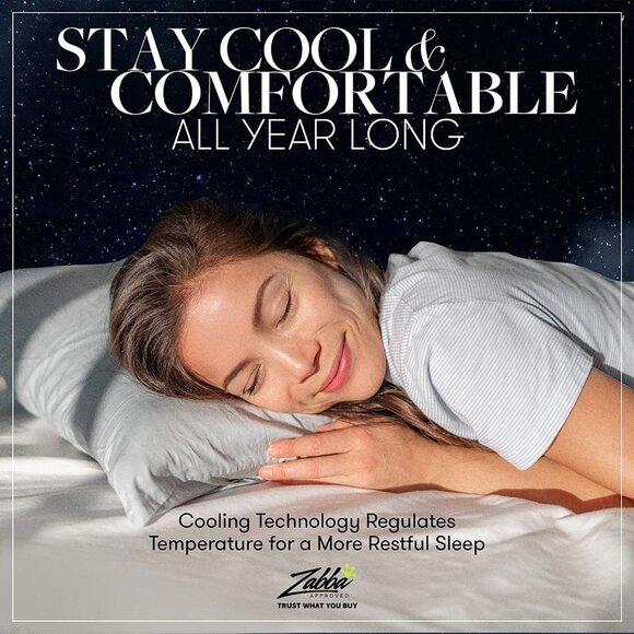 Bed Pillows for Sleeping - Queen Size, Set of 2 - Picture 5 of 5